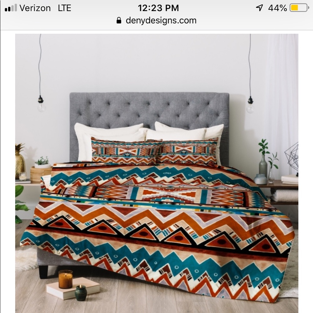 Queen size duvet cover set